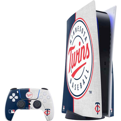 MLB Minnesota Twins Split PS5 Bundle Skin