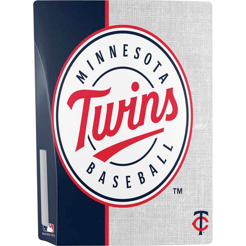 MLB Minnesota Twins Split PS5 Console Skin