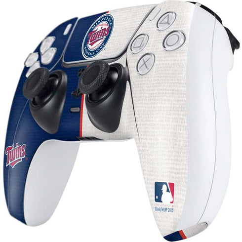 MLB Minnesota Twins Split PS5 Controller Skin