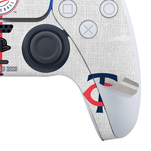 MLB Minnesota Twins Split PS5 Slim Digital Edition Bundle Skin