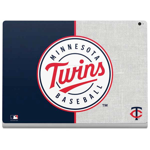 MLB Minnesota Twins Split Surface Book 2 15in Skin