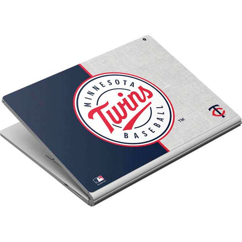 MLB Minnesota Twins Split Surface Book Skin