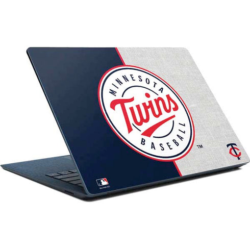 MLB Minnesota Twins Split Surface Laptop Skin