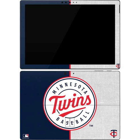 MLB Minnesota Twins Split Surface Pro 7 Skin