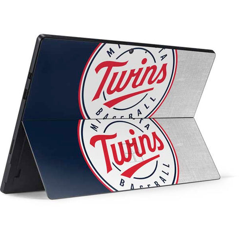 MLB Minnesota Twins Split Surface Pro 7 Skin