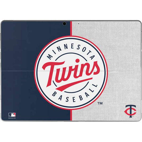 MLB Minnesota Twins Split Surface Pro 9 Skin