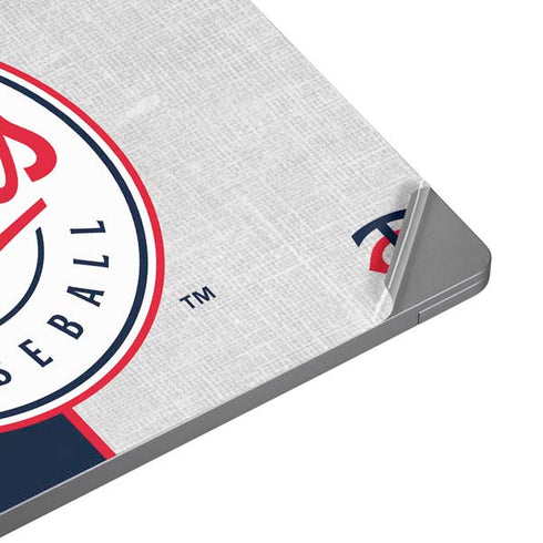 MLB Minnesota Twins Split Universal Laptop 12in (9.8 x 6.8in) Skin