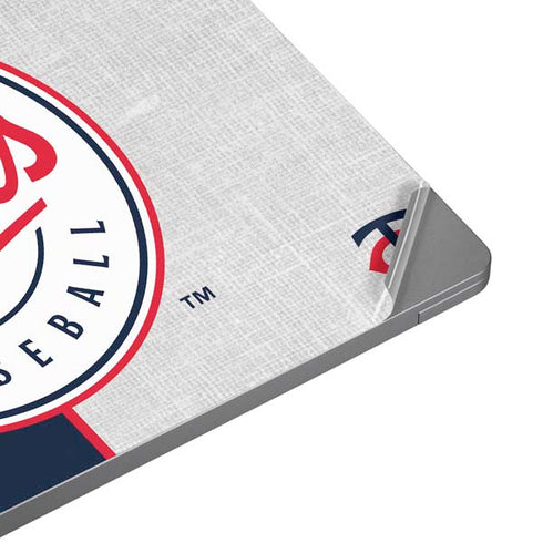 MLB Minnesota Twins Split Universal Laptop 16.6in (13.4 x 9.7in) Skin