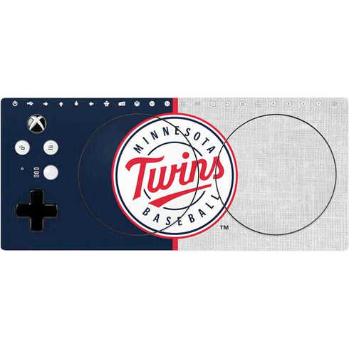 MLB Minnesota Twins Split Xbox Adaptive Controller Skin
