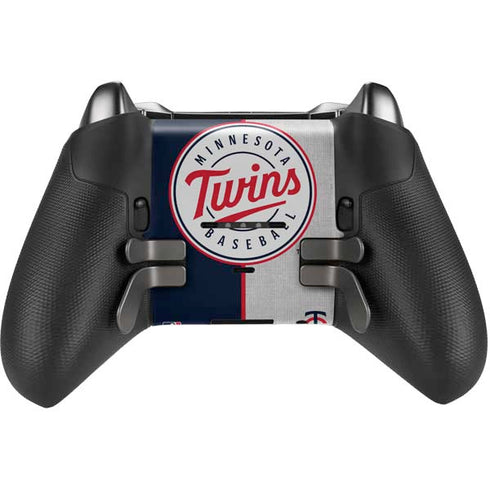 MLB Minnesota Twins Split Xbox Elite Wireless Controller Series 2 Skin