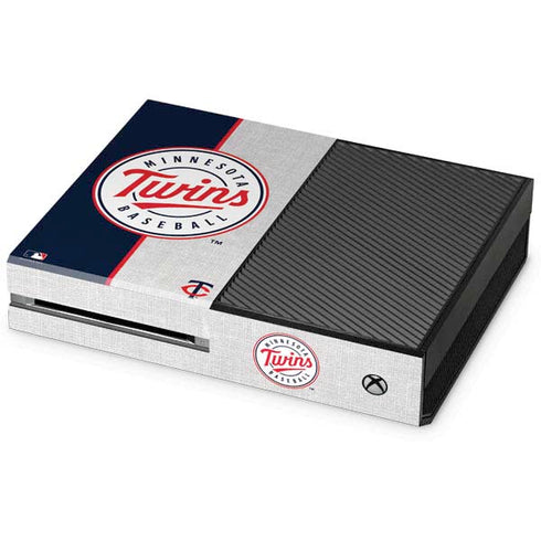 MLB Minnesota Twins Split Xbox One Console Skin