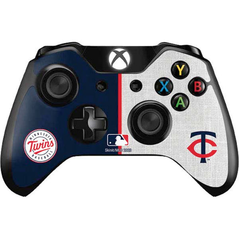 MLB Minnesota Twins Split Xbox One Controller Skin