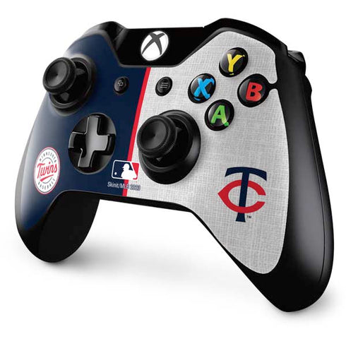 MLB Minnesota Twins Split Xbox One Controller Skin