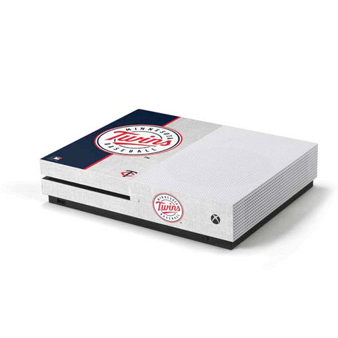MLB Minnesota Twins Split Xbox One S Console Skin