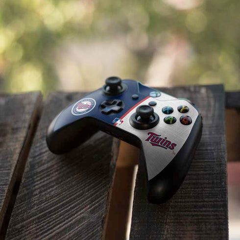 MLB Minnesota Twins Split Xbox One X Controller Skin