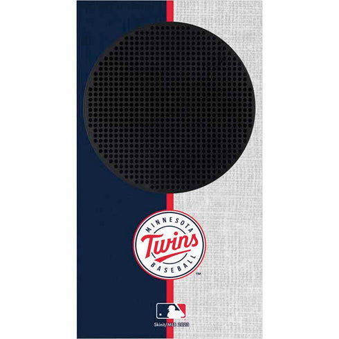 MLB Minnesota Twins Split Xbox Series S Console Skin