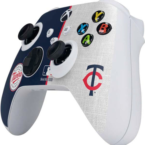 MLB Minnesota Twins Split Xbox Series S Controller Skin