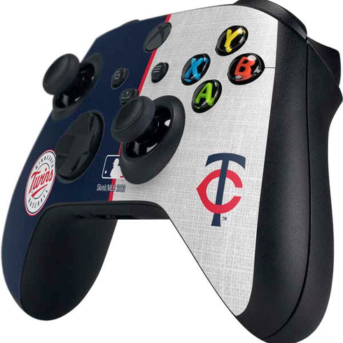 MLB Minnesota Twins Split Xbox Series X Controller Skin