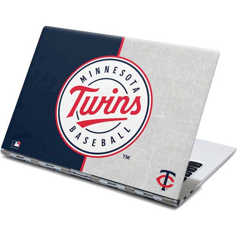 MLB Minnesota Twins Split Yoga 910 2-in-1 14in Touch-Screen Skin