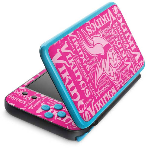 NFL Minnesota Vikings - Blast Pink Nintendo 2DS XL (2017) Skin