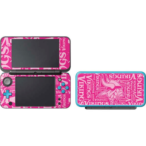NFL Minnesota Vikings - Blast Pink Nintendo 2DS XL (2017) Skin