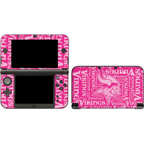 NFL Minnesota Vikings - Blast Pink 3DS XL 2015 Skin