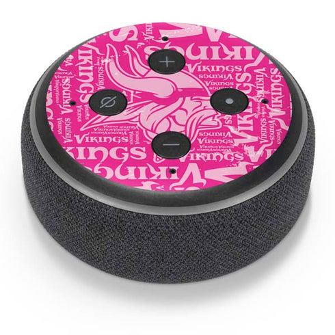 NFL Minnesota Vikings - Blast Pink Amazon Echo Dot Skin