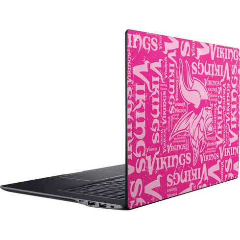 NFL Minnesota Vikings - Blast Pink Ativ Book 9 (15.6in 2014) Skin