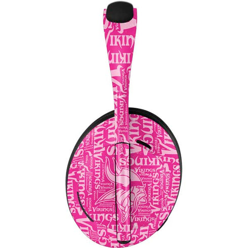 NFL Minnesota Vikings - Blast Pink Bose Noise Cancelling Headphones 700 Skin