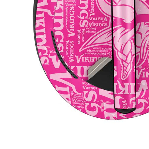 NFL Minnesota Vikings - Blast Pink Bose Noise Cancelling Headphones 700 Skin