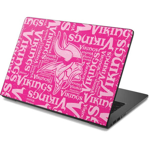 NFL Minnesota Vikings - Blast Pink Dell Chromebook Skin