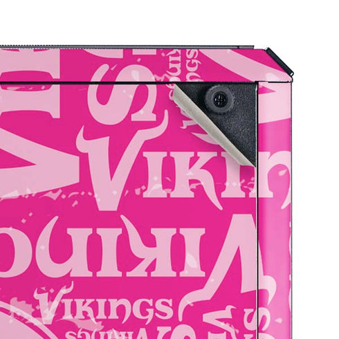 NFL Minnesota Vikings - Blast Pink Cooler Master MasterBox Q300L Mini Tower Skin