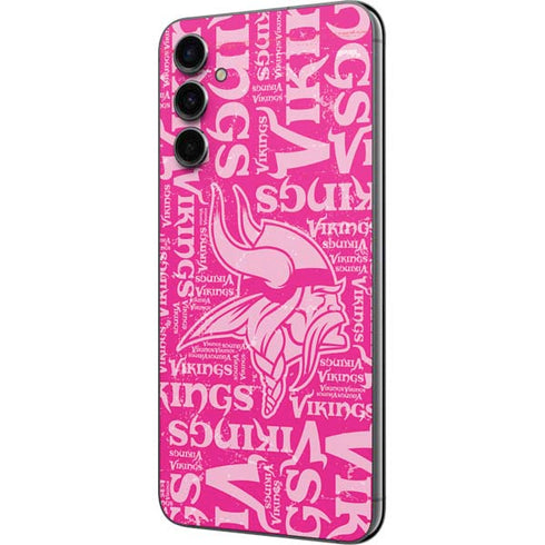NFL Minnesota Vikings - Blast Pink Galaxy A14 5G Skin