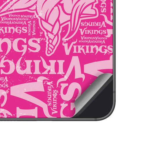 NFL Minnesota Vikings - Blast Pink Galaxy A14 5G Skin