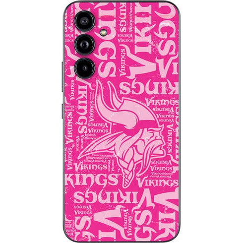NFL Minnesota Vikings - Blast Pink Galaxy A54 5G Skin