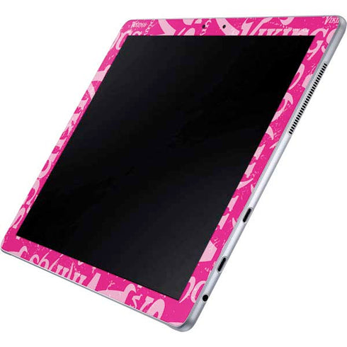 NFL Minnesota Vikings - Blast Pink Galaxy Book 12in Skin