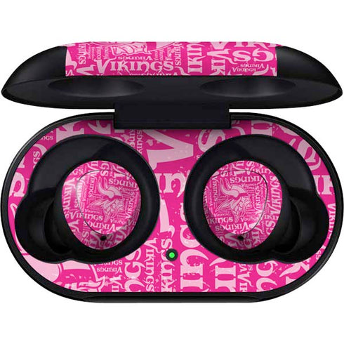 NFL Minnesota Vikings - Blast Pink Galaxy Buds Skin