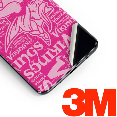 NFL Minnesota Vikings - Blast Pink Galaxy S10 Plus Skin
