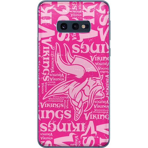 NFL Minnesota Vikings - Blast Pink Galaxy S10e Skin