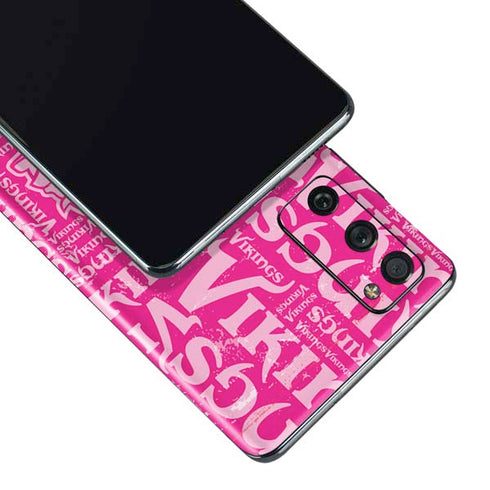 NFL Minnesota Vikings - Blast Pink Galaxy S20 Fan Edition Skin