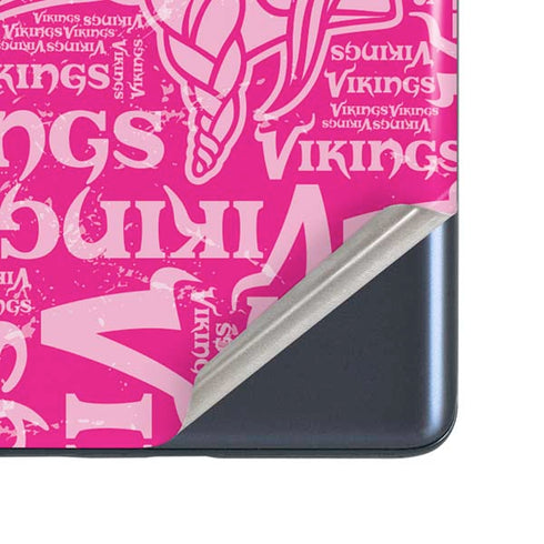 NFL Minnesota Vikings - Blast Pink Galaxy S20 Fan Edition Skin