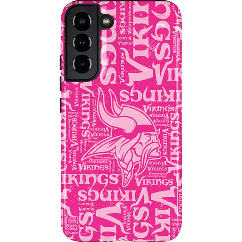 NFL Minnesota Vikings - Blast Pink Galaxy S22 Plus Pro Case