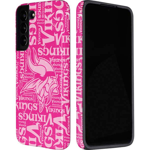 NFL Minnesota Vikings - Blast Pink Galaxy S22 Plus Pro Case