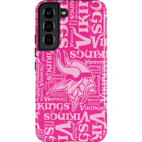 NFL Minnesota Vikings - Blast Pink Galaxy S22 Pro Case