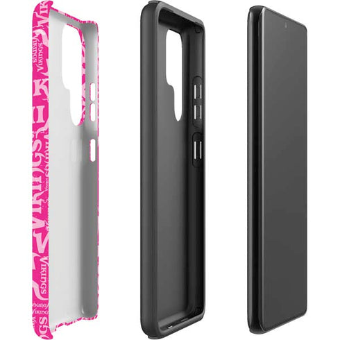 NFL Minnesota Vikings - Blast Pink Galaxy S22 Ultra Pro Case