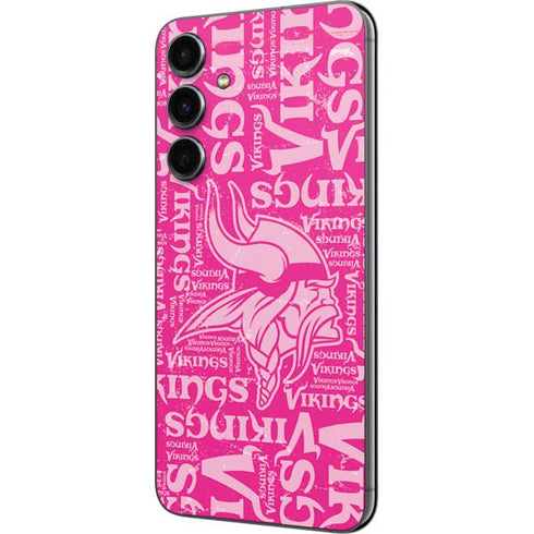 NFL Minnesota Vikings - Blast Pink Galaxy S23 FE Skin