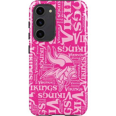 NFL Minnesota Vikings - Blast Pink Galaxy S23 Plus Pro Case