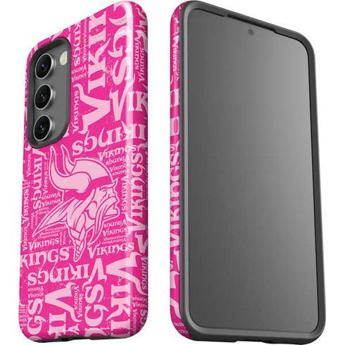 NFL Minnesota Vikings - Blast Pink Galaxy S23 Pro Case