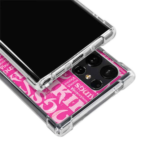 NFL Minnesota Vikings - Blast Pink Galaxy S24 Ultra Clear Case