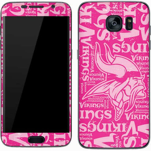 NFL Minnesota Vikings - Blast Pink Galaxy S7 Skin